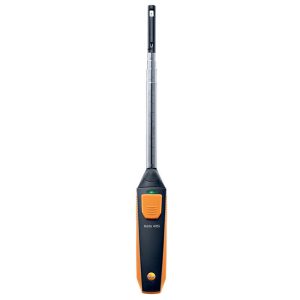 testo 405i – термоанемометр (0…30 м/с, -20…+60 °C) з телескопічним зондом, Bluetooth, анемометр для смартфона