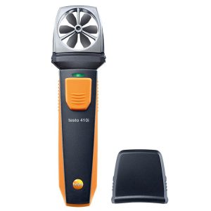 testo 410i – анемометр (0,4…30 м/с, -20…+60 °C) з крильчаткою 30 мм та Bluetooth, анемометр для смартфона