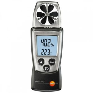 testo 410-2 – анемометр гігрометр (0,4…20 м/с, -10…+50 °C, 0…100 % ВВ) з крильчаткою 30 мм