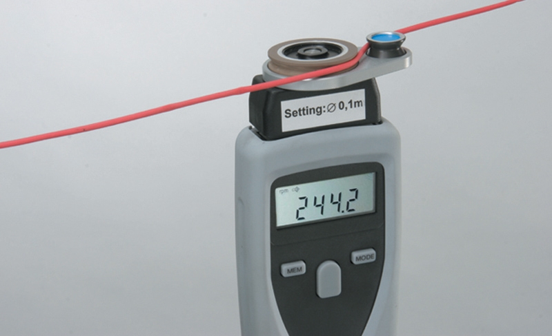 Тахометри контактні для механічного вимірювання обертів, швидкості, довжини