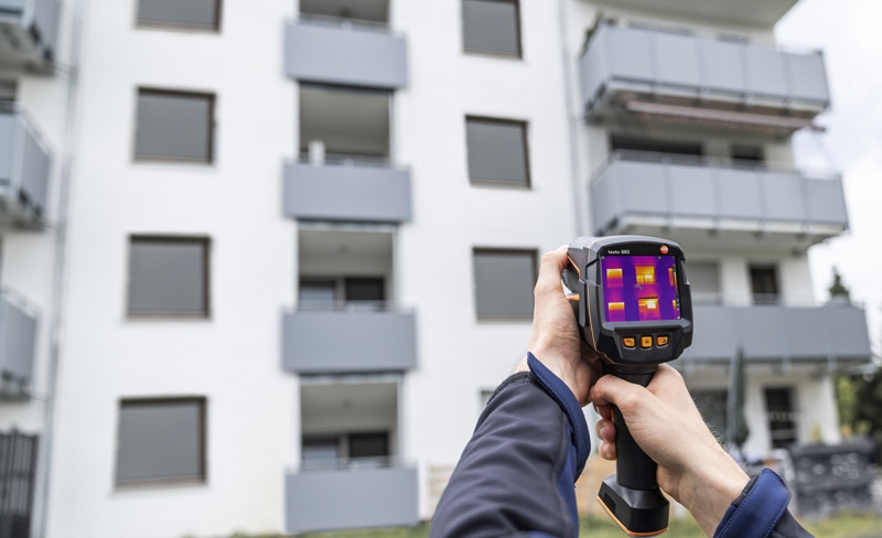 Тепловізори для енергоаудиту будівель