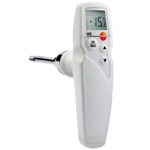 testo 105 зонд штопор - кулінарний харчовий термометр (-50...+275 °C) із змінним зондом для заморожених продуктів, довжиною 95 мм