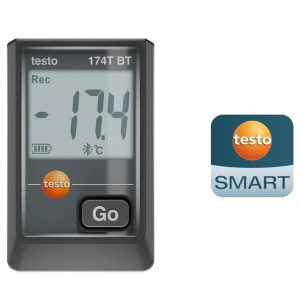 testo 174 T BT - логер, реєстратор температури (-30...+70 °C) з Bluetooth і Застосунком для смартфона