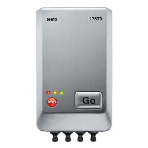 testo 176 T3 - защищенный логгер, регистратор температуры, можно подключить 4 зонда (-200…+1000 °C)