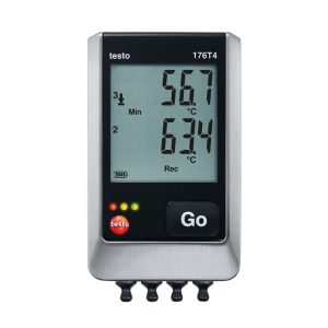 testo 176 T4 - логер, реєстратор температури, можна підключити 4 зонда (-200…+1000 °C)