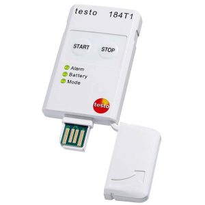 testo 184 T1 – одноразовий логер, реєстратор температури (-35…+70 °C) для транспортування товарів, ресурс роботи 90 днів