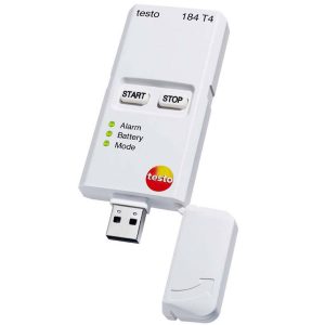 testo 184 T4 - логер, реєстратор температури (-80...+70 °C) для транспортування товарів, ліків, вакцин