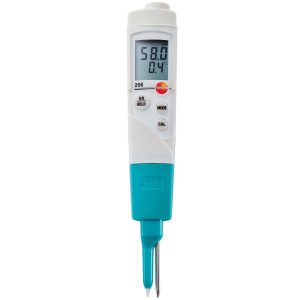 testo 206 pH2 - pH метр для косметики, молока, сиру, тіста, масла, йогурта, джема, солоних рідин, мила, миючих засобів