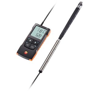 testo 416 – анемометр (0,6…40 м/с) з крильчаткою 16 мм та телескопічним зондом