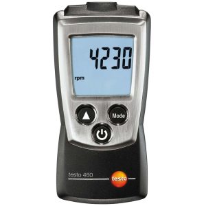 testo 460 - безконтактний тахометр, вимірювач обертів (100...29 999 об/хв) зі світлодіодним маркером