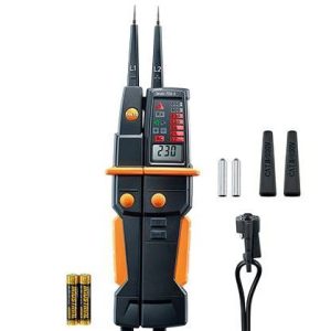 testo 750-3 - тестер напруги, вольтметр (12...690 В), двополюсний, РК дисплей