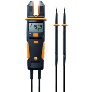 testo 755-1 - тестер напряжения и тока, вольтметр, амперметр (6...600 В, 0,1...200 A, 30 Ом...100 кОм)
