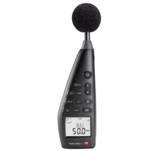 testo 816-1 - шумомір, вимірювач шуму (30…130 дБ, ±1,4 дБ) з вбудованою пам'яттю