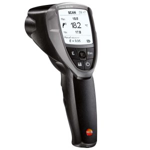 testo 835 T1 - пірометр, інфрачервоний термометр (-30…+600 °C), оптика 50:1, 4-точковий лазер, промисловий пірометр