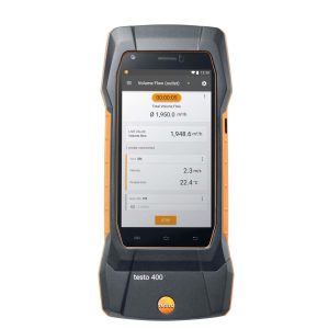 testo 400 – анемометр для параметрів мікроклімату та систем ОВК