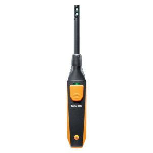 testo 605i - цифровий гігрометр для смартфона (0...100 % ВВ, -20...+60 °C) з виносним датчиком і Bluetooth, термогігрометр, психрометр