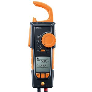 testo 770-1 - струмові кліщі мультиметр, мегаомметр (1 мВ...600 В, 0,1...401 A, 0,1 Ом...40 МОм, 0,001 Гц...10 кГц, 10 нФ...100 мкФ), True RMS