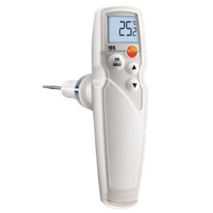 testo 105 - кулінарний харчовий термометр (-50...+275 °C) зі змінним проникним зондом 100 мм