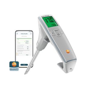 testo 270 BT - тестер олії для фритюру, смаження з Bluetooth, трикольорова індикація, Застосунок з покроковою програмою вимірювань