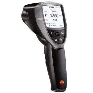 testo 835 T2 - пірометр, інфрачервоний термометр (-10…+1 500 °C), оптика 50:1, 4-точковий лазер, промисловий пірометр