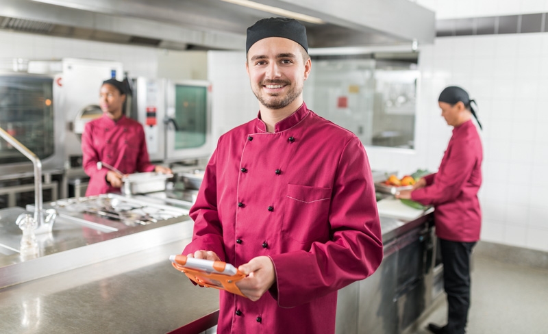 Комплект для ресторанів, система цифрового збору і зберігання виміряних даних