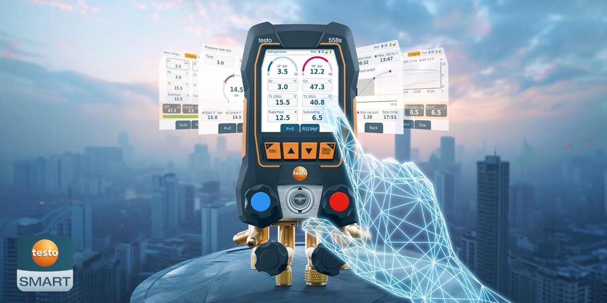 Манометрический коллектор testo 558s