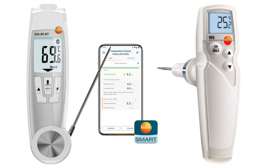 testo 104 IR bt lifot і testo 105 1 lifot 2